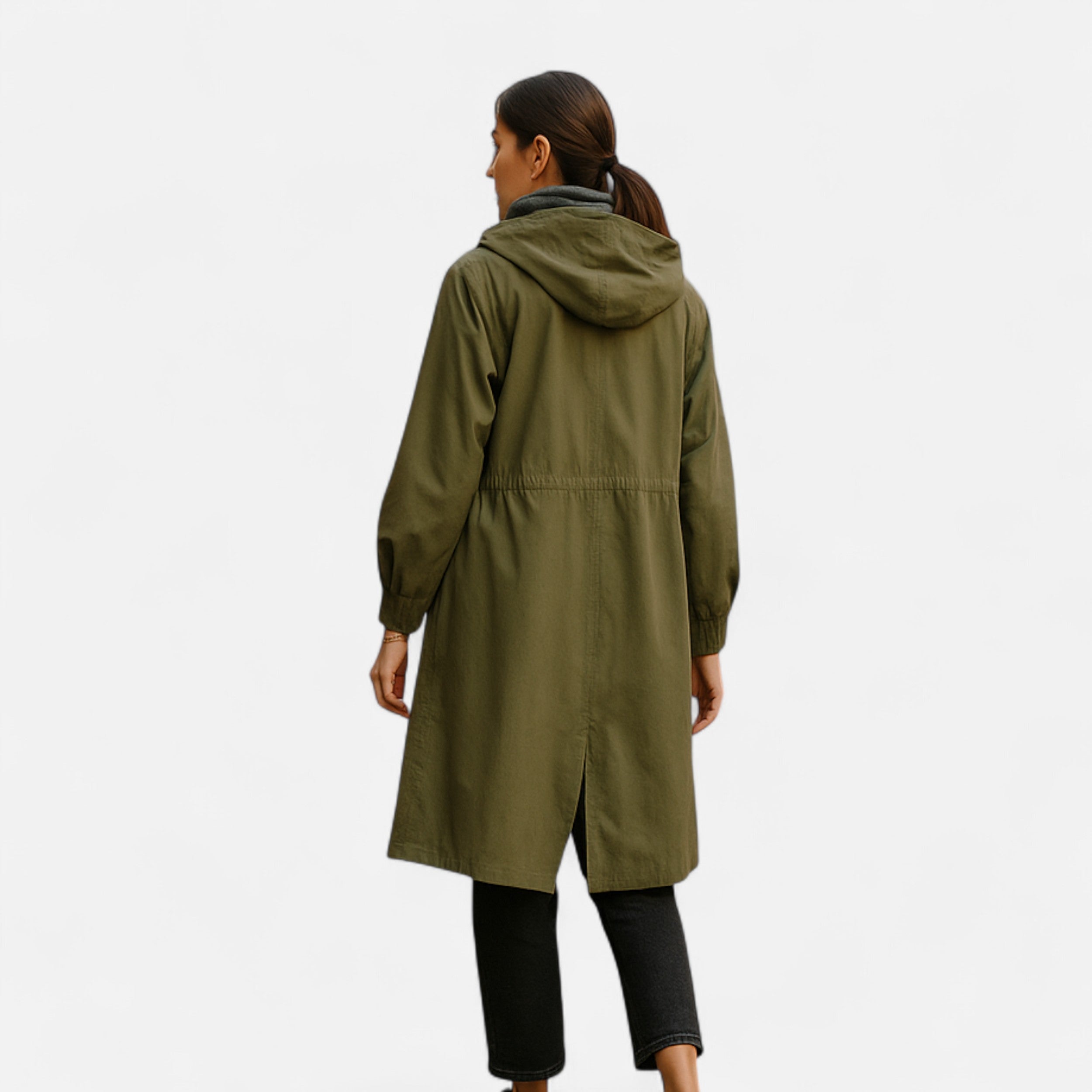 Darvelle | Women's Timeless Waterproof Hooded Raincoat