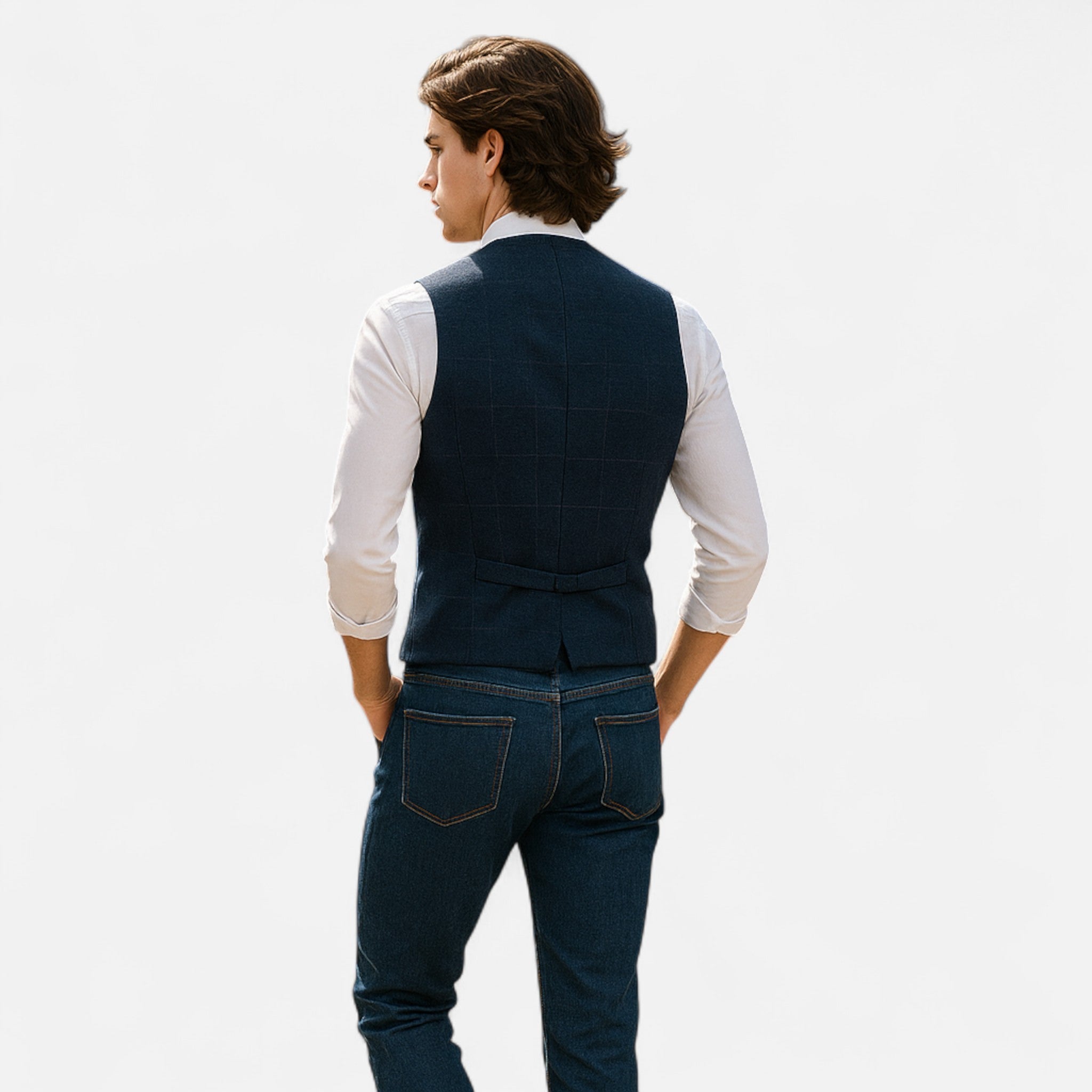 Darvelle | Men's Vintage Vest with Classic Cut