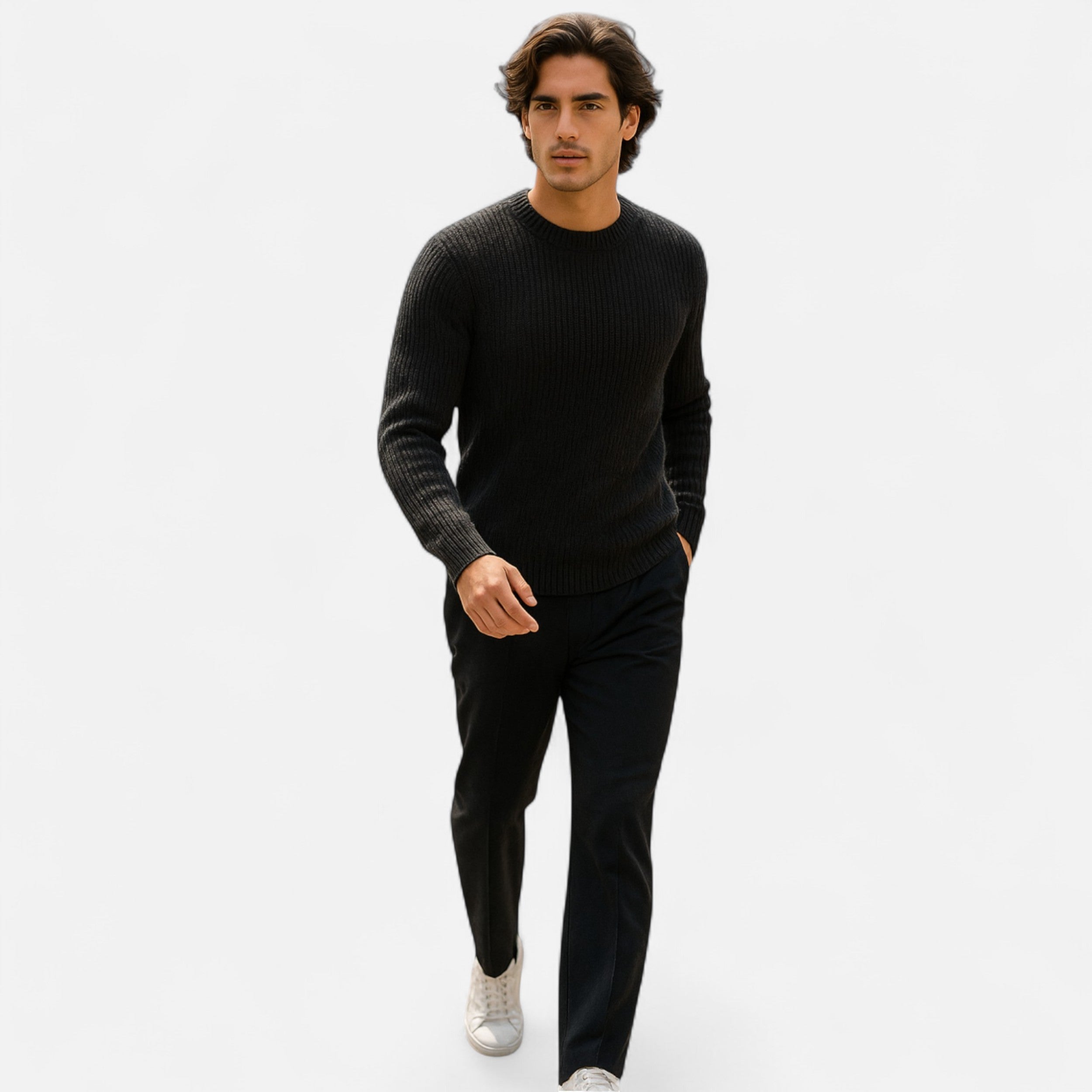 Darvelle | Men's Handcrafted Round Neck Sweater