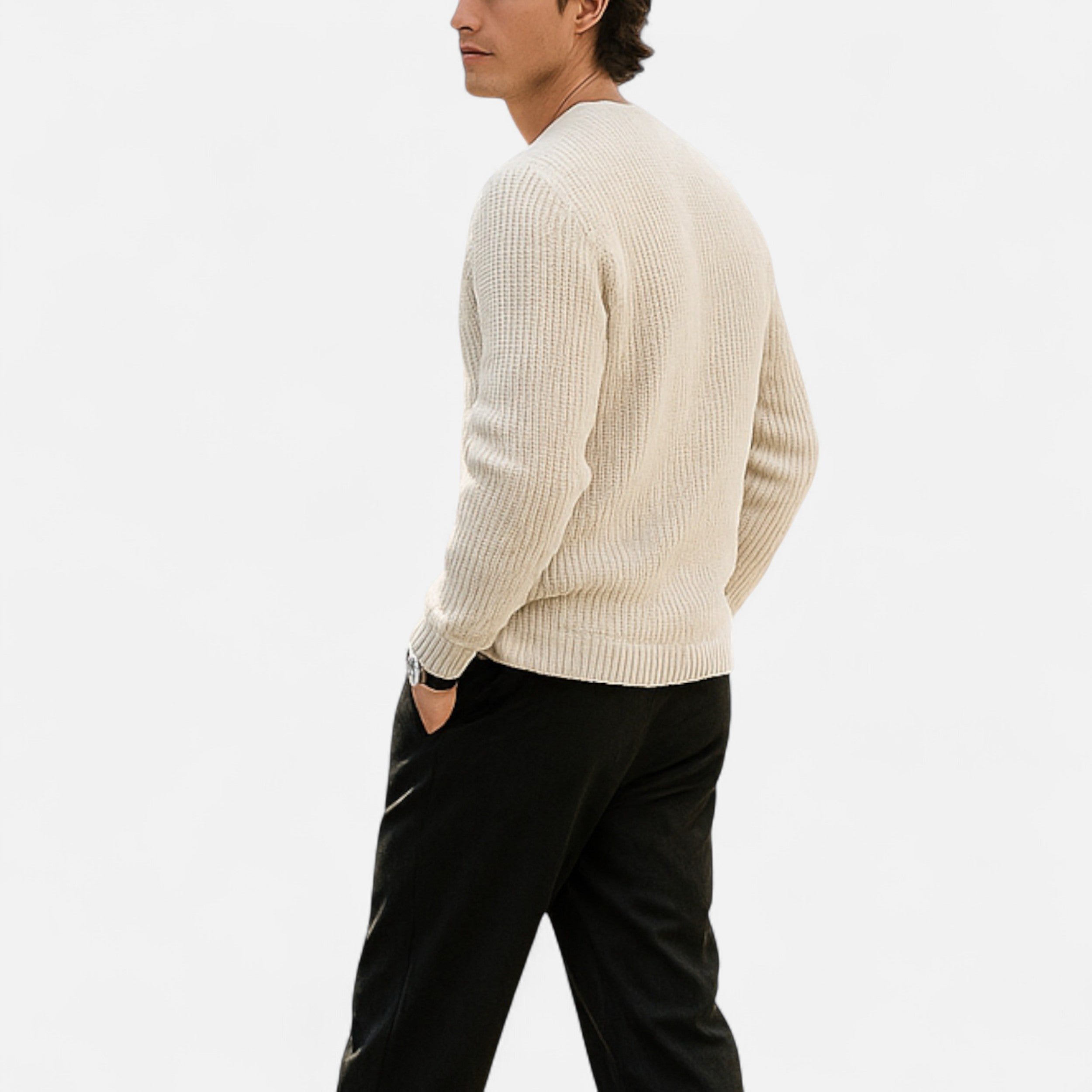 Darvelle | Men's Handcrafted Round Neck Sweater