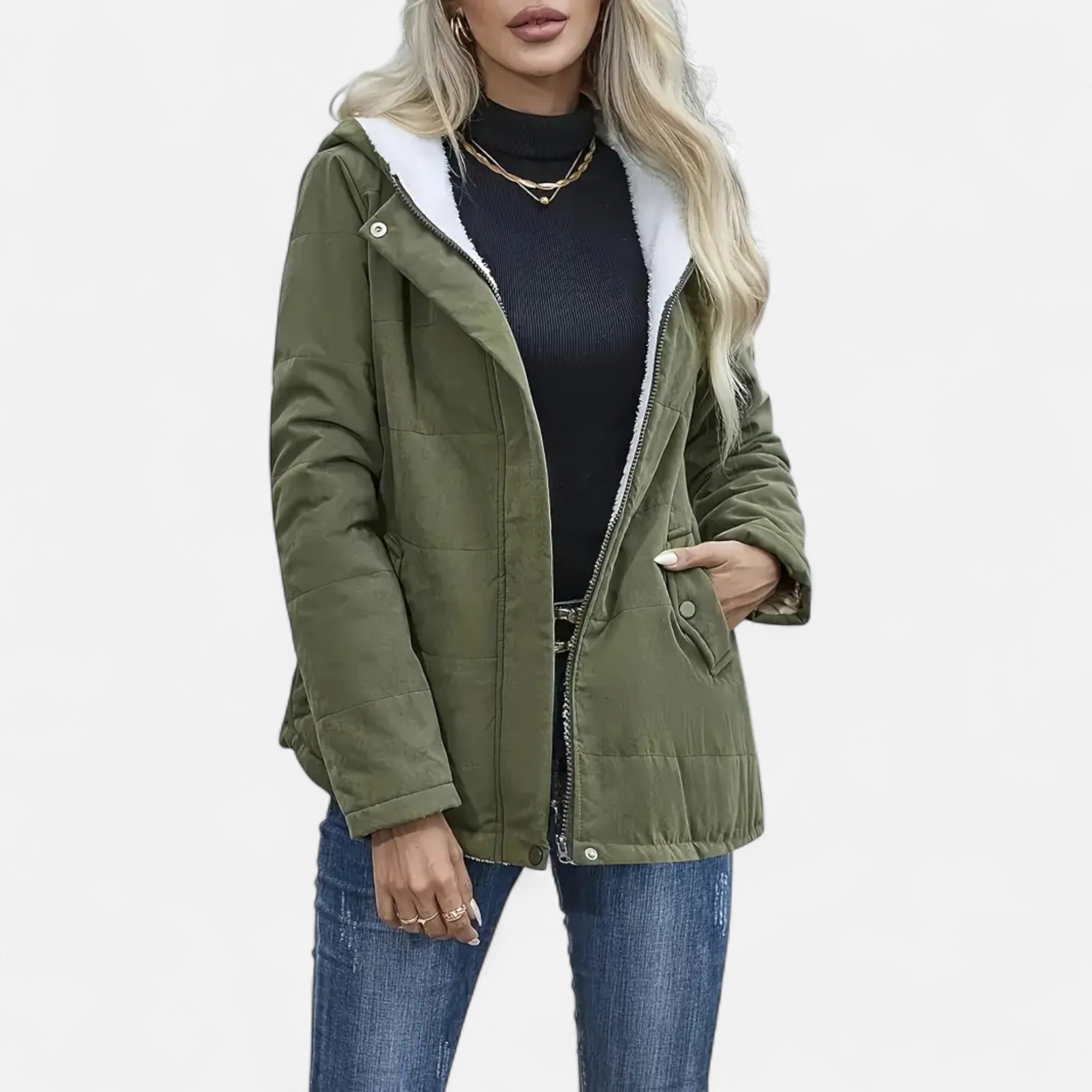 Darvelle | Winter Jacket with Fleece Lining