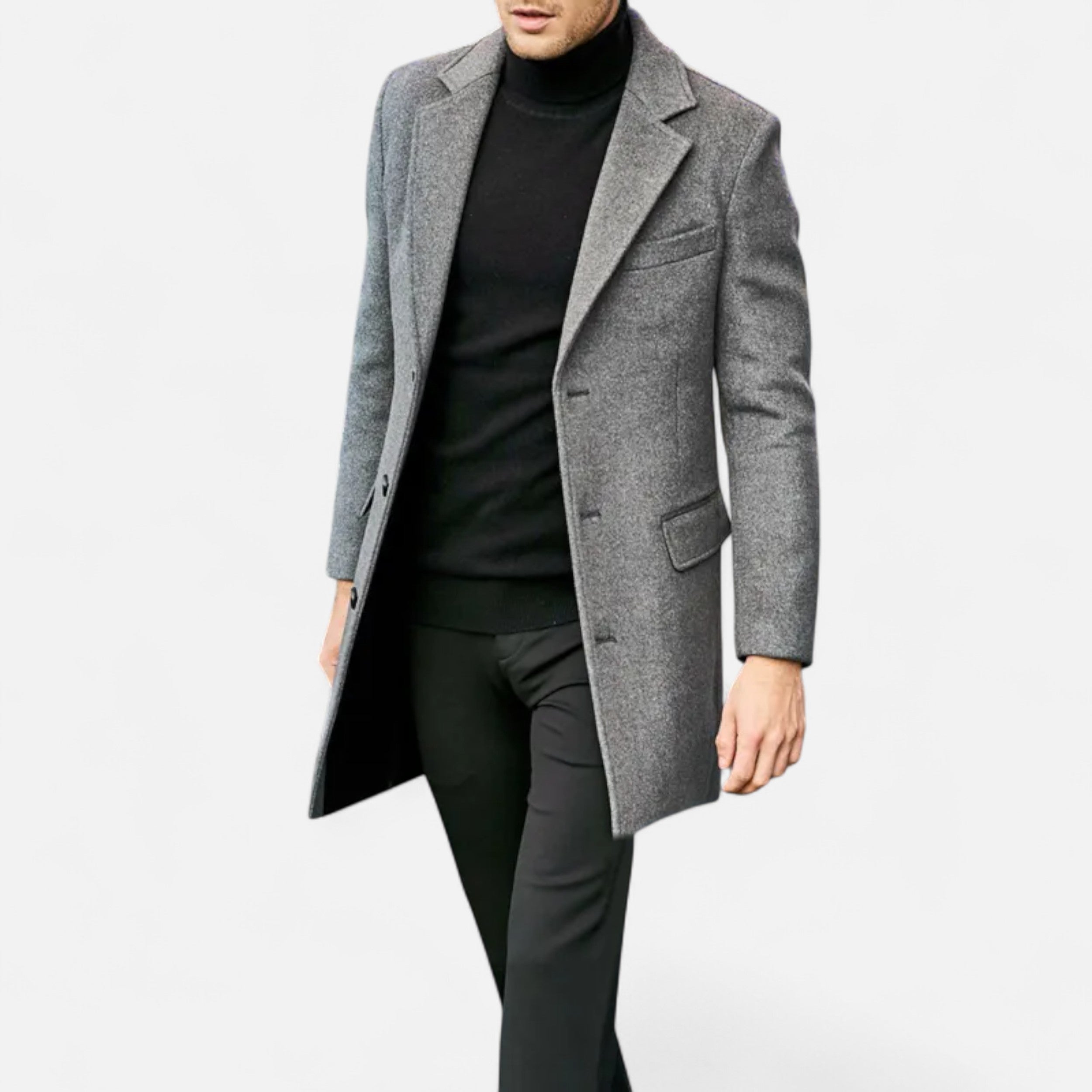 Darvelle | Men's Winter Coat, Business Casual Style