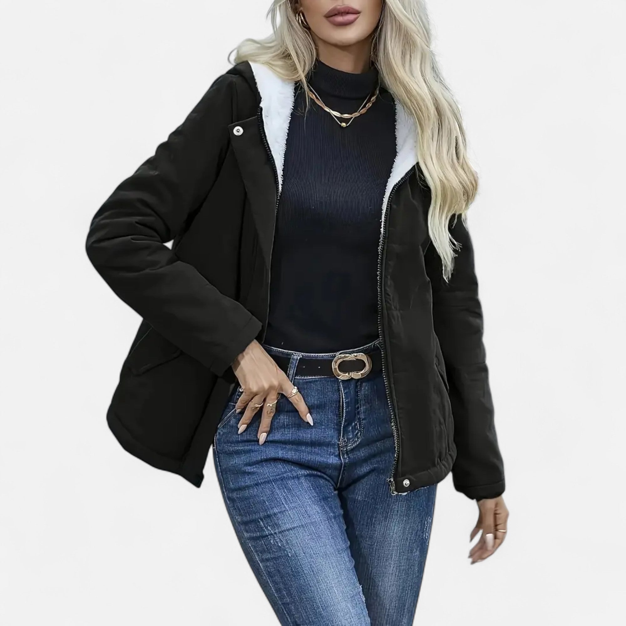 Darvelle | Winter Jacket with Fleece Lining