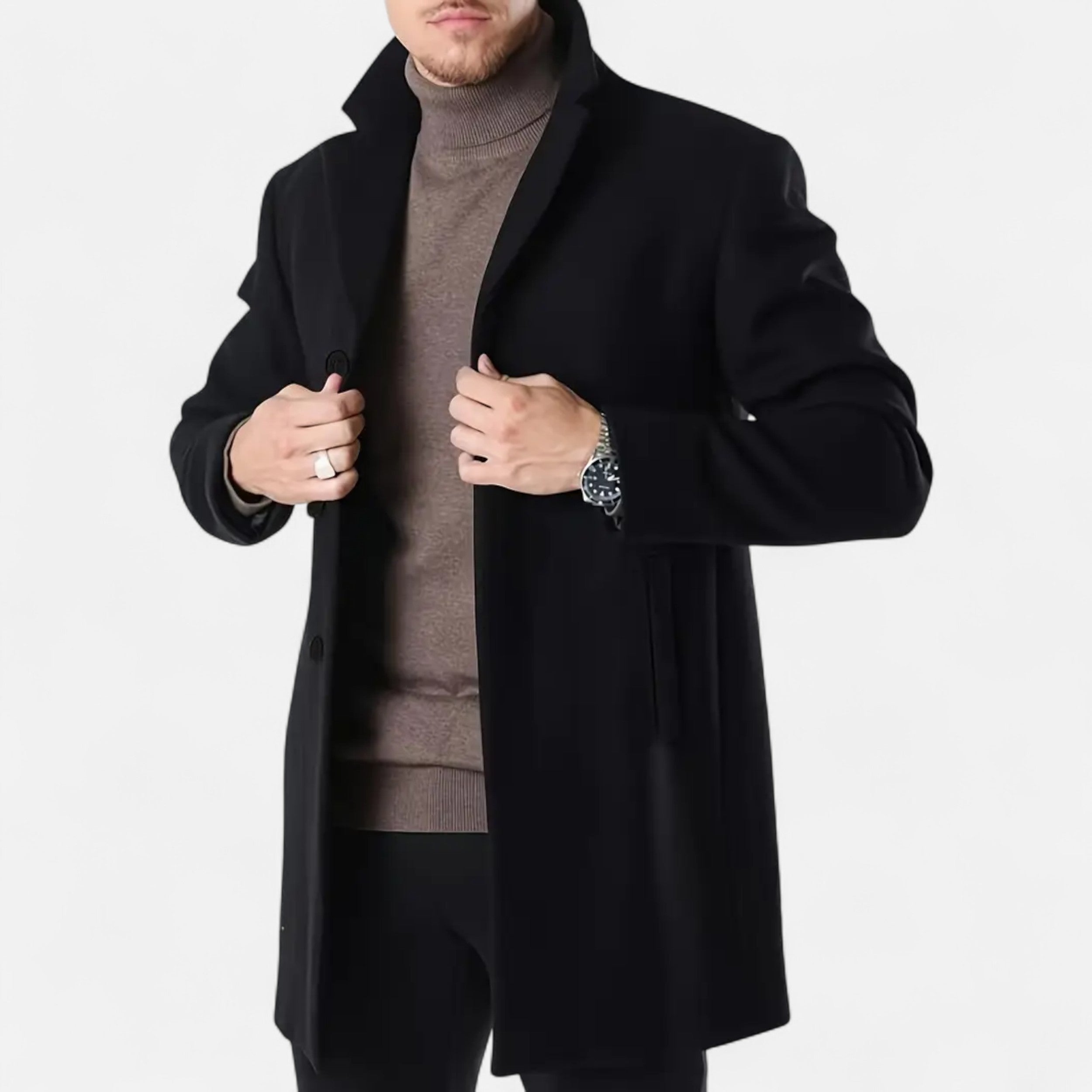 Darvelle | Men's Winter Coat, Business Casual Style