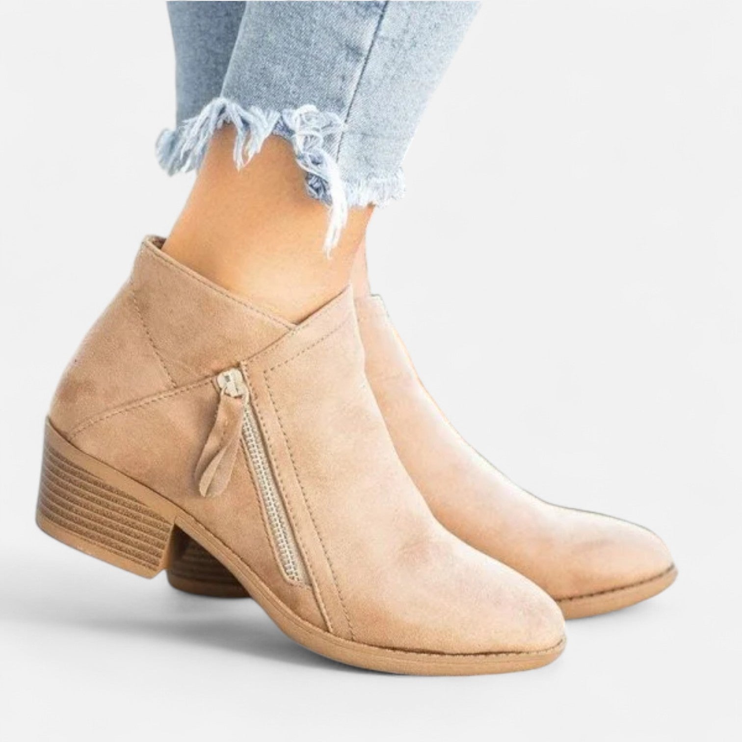 Darvelle | Women's Orthopedic Leather Boots – Therapeutic Comfort, Sophisticated Style