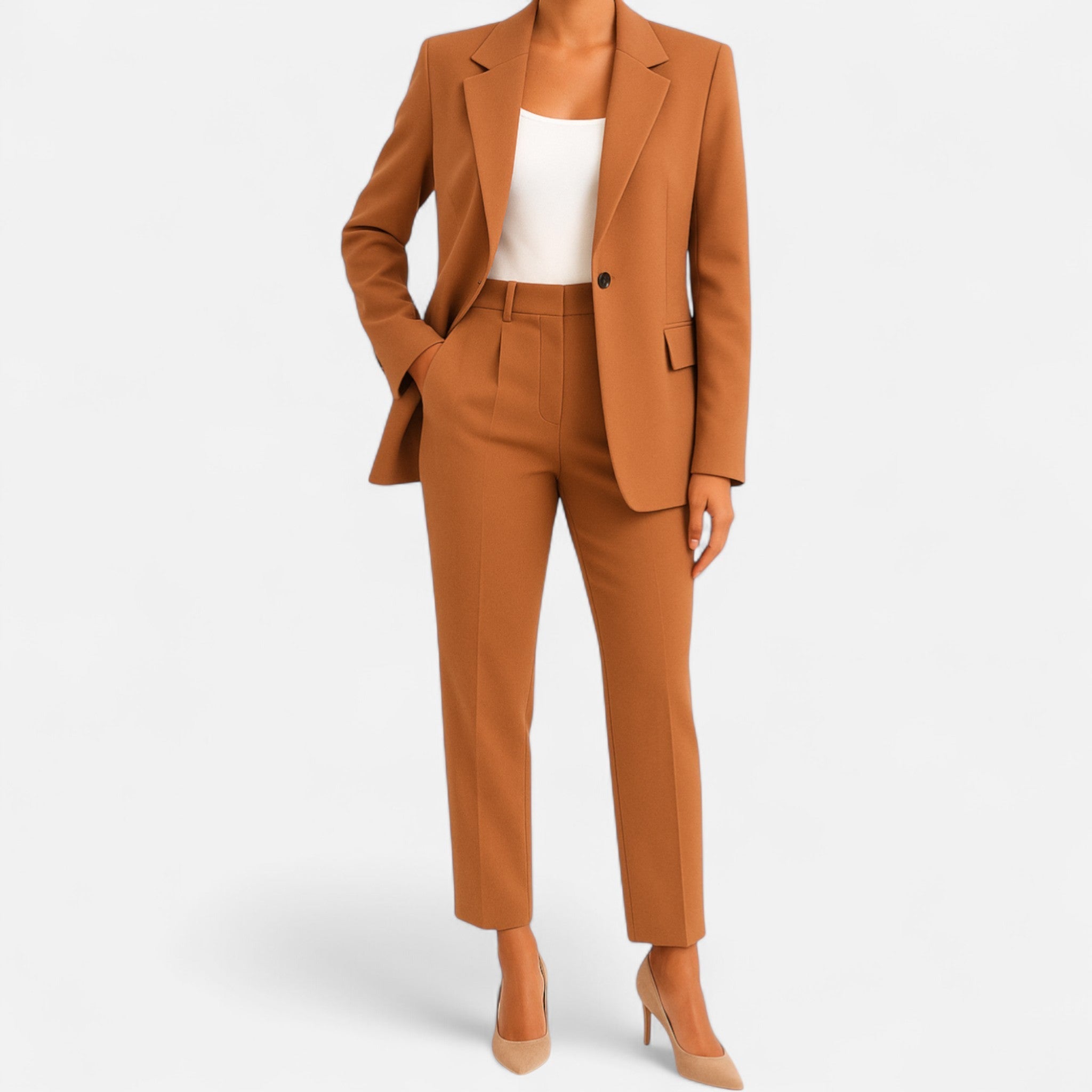 Darvelle | Elegant Women’s Tailored Suit Set with Blazer and Pants