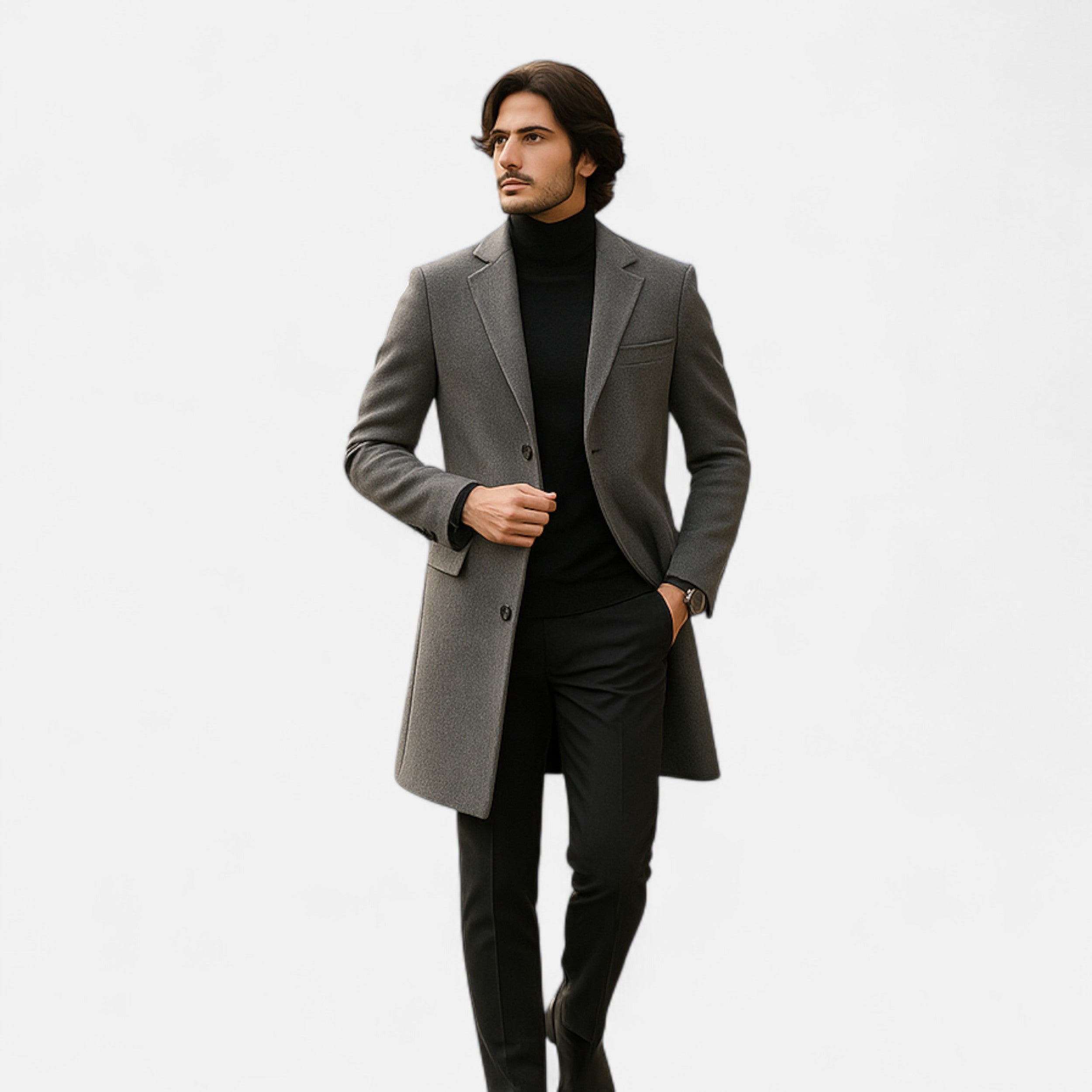 Darvelle | Men's Winter Coat, Business Casual Style