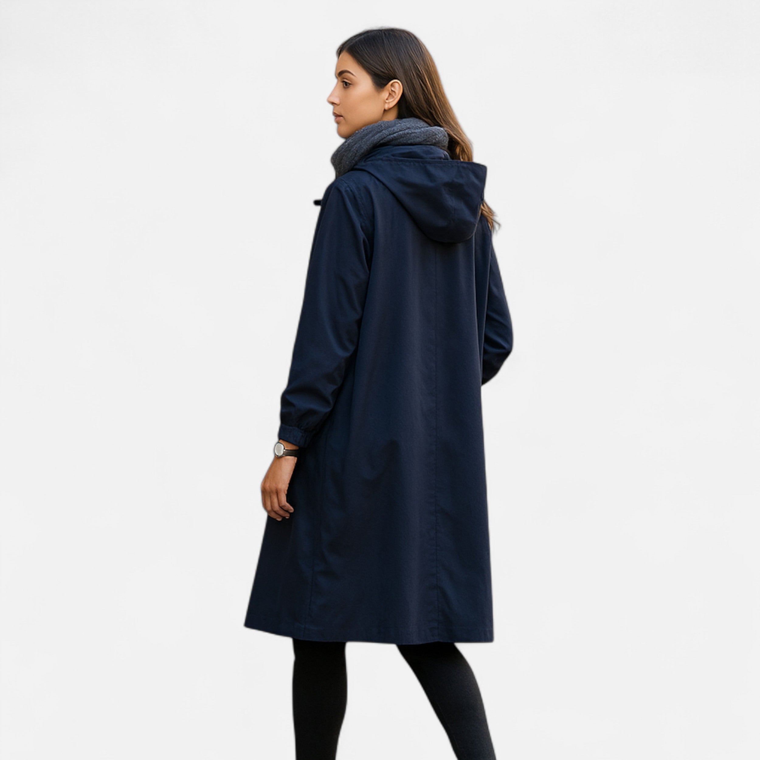 Darvelle | Women's Timeless Waterproof Hooded Raincoat