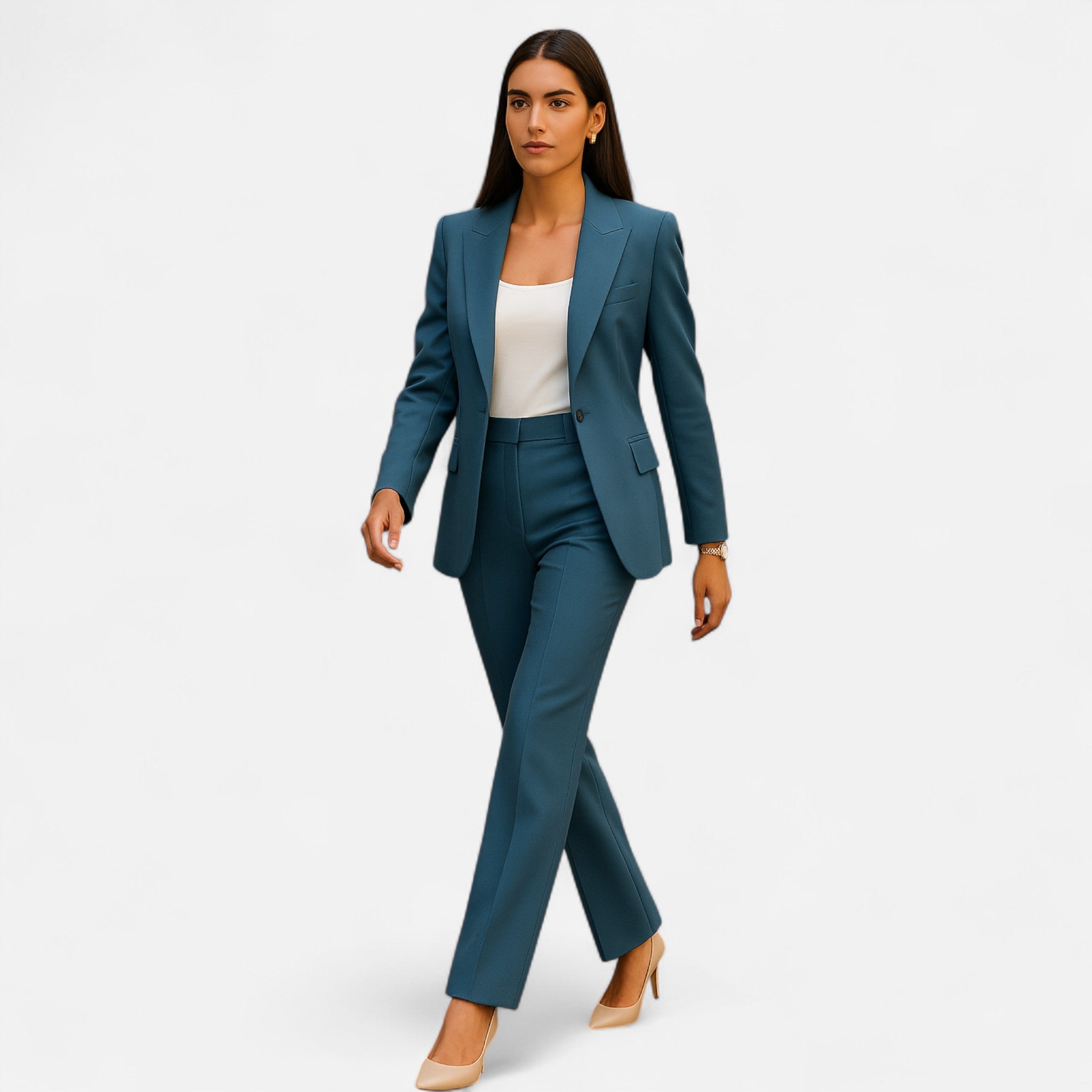 Darvelle | Elegant Women’s Tailored Suit Set with Blazer and Pants