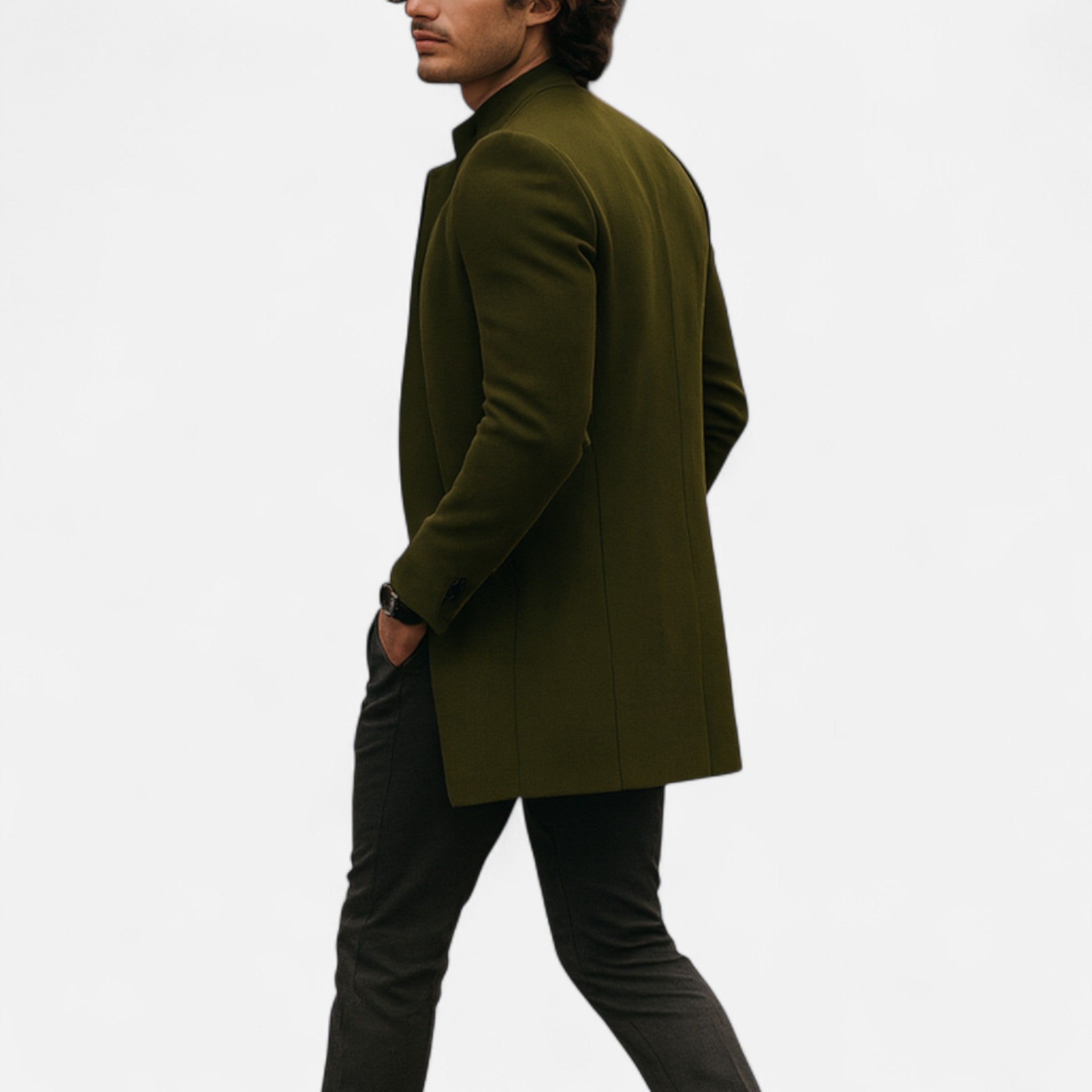 Darvelle | Men's Timeless Elegance Wool Coat