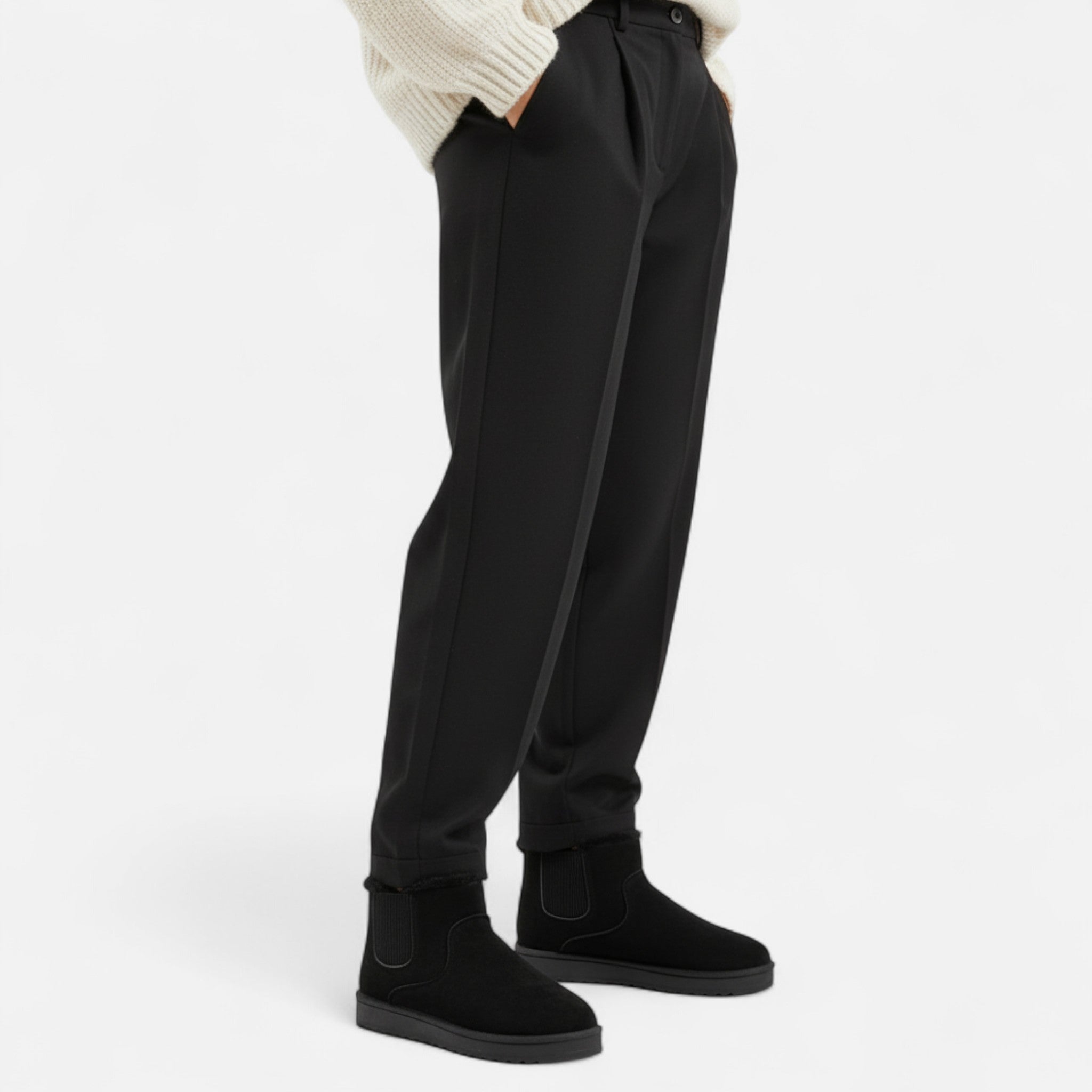 Darvelle | Women's Winter Ankle Boots with Thick Sole and Elegant Design