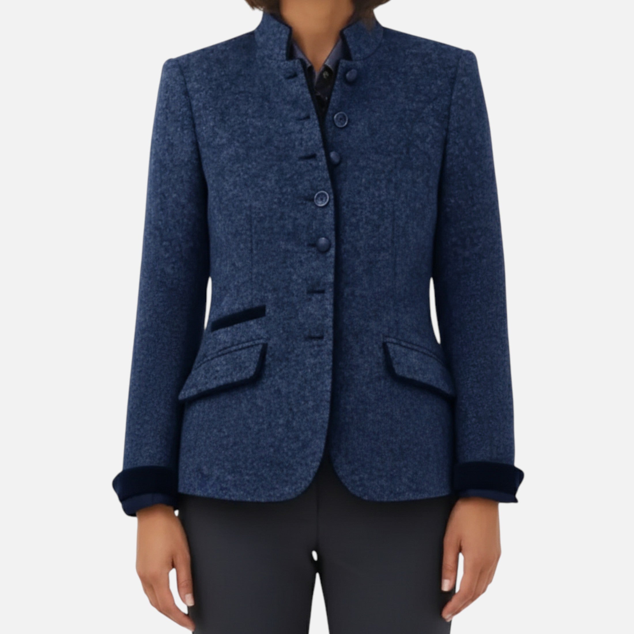 Darvelle | Women's Winter Coat Elegant Imitation Wool