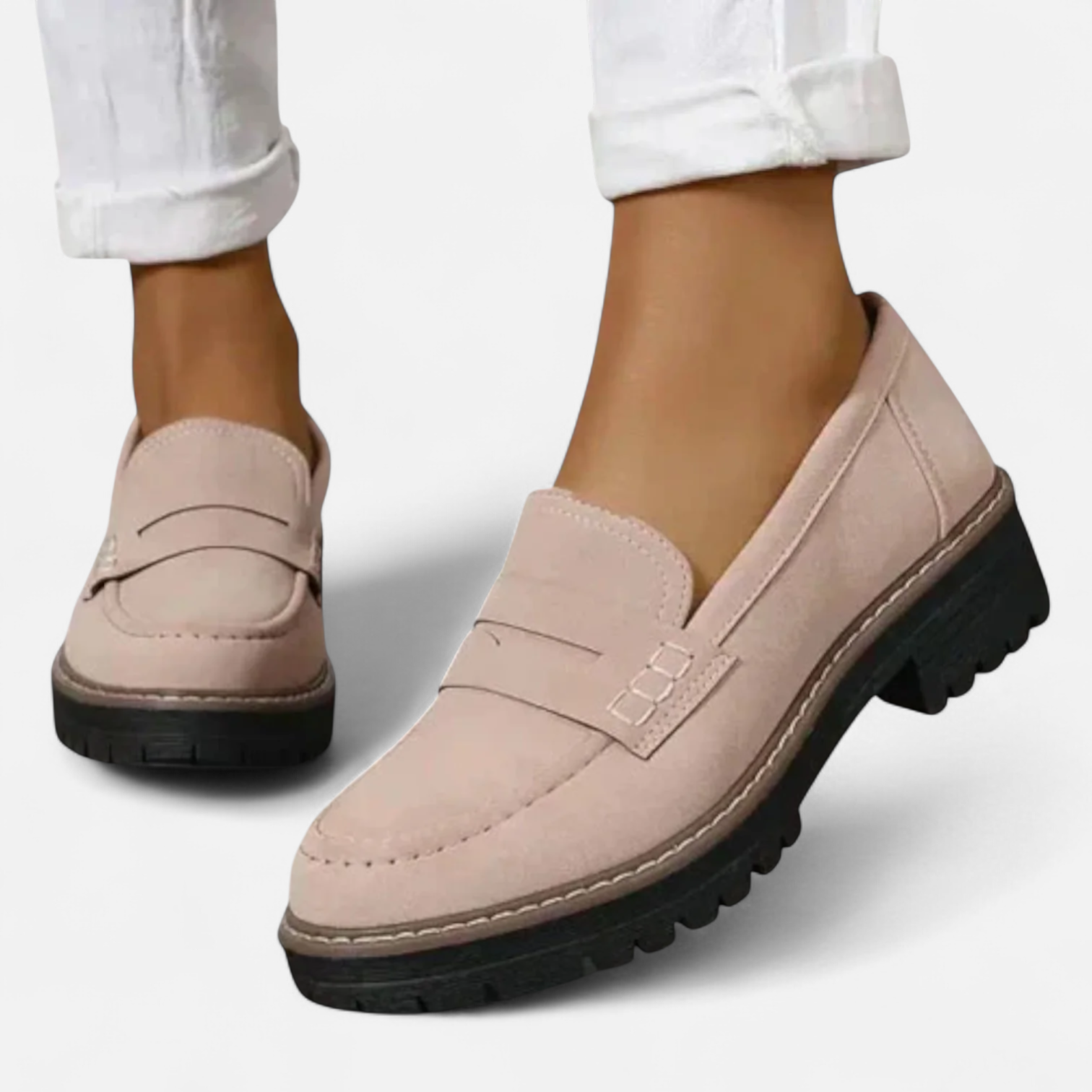Darvelle | Women's High-Quality Leather Orthopedic Loafers – Anatomical Comfort, Refined Style