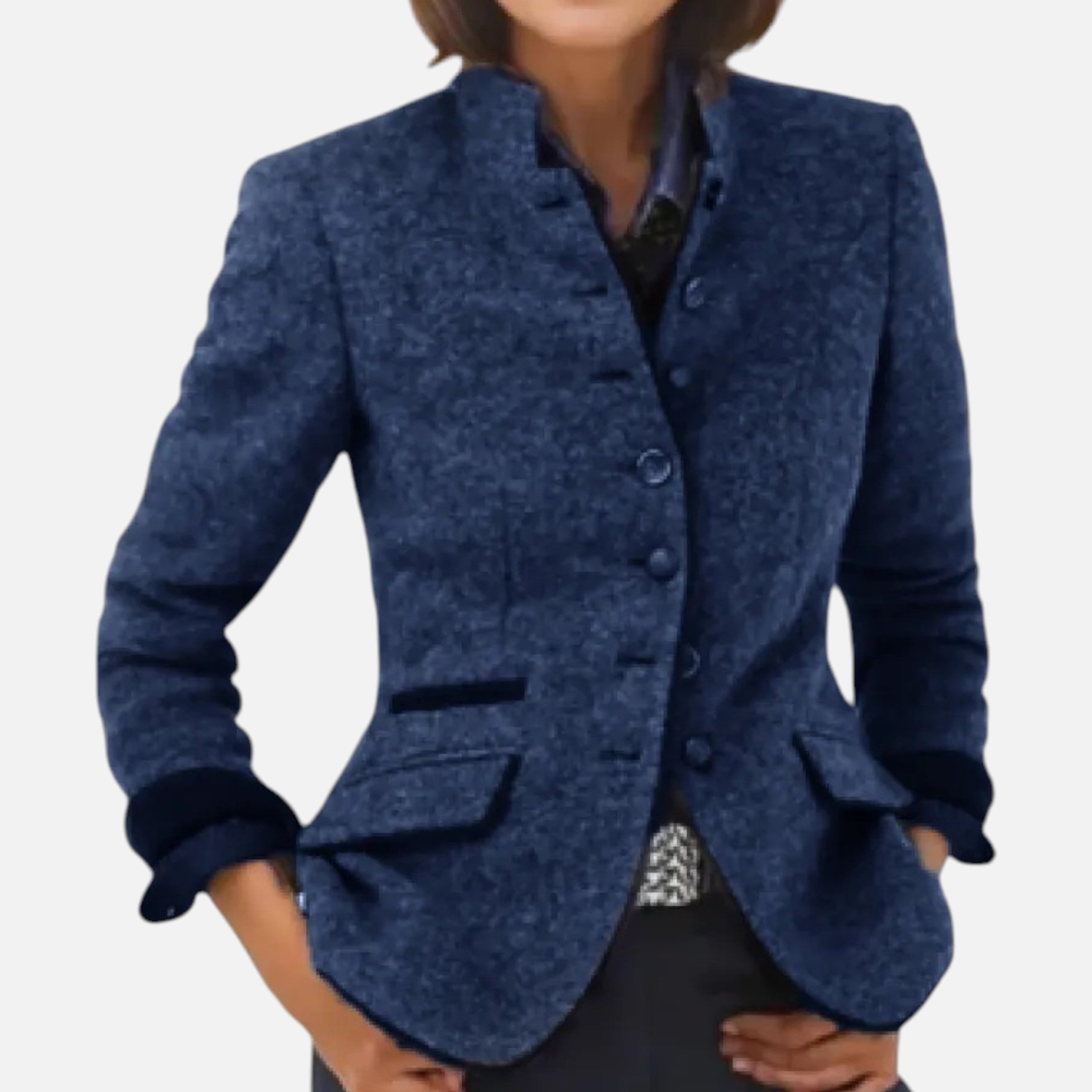 Darvelle | Women's Winter Coat Elegant Imitation Wool