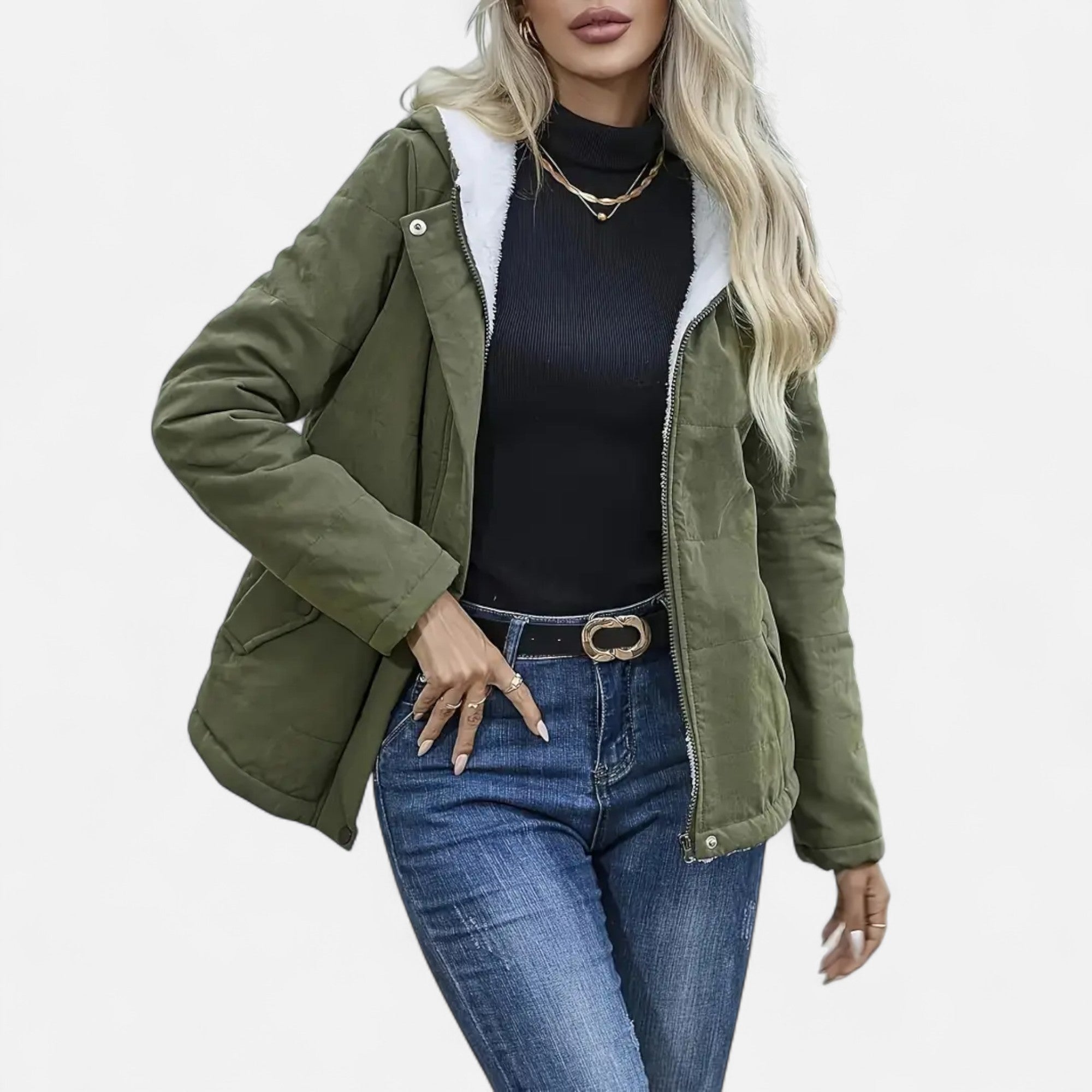 Darvelle | Winter Jacket with Fleece Lining